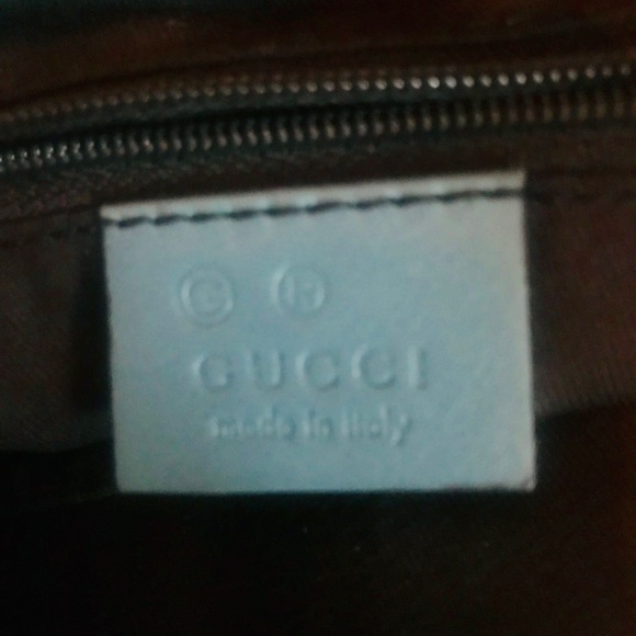 Gucci Guccisimo Leather teal blue hobo bag - Picture 4 of 4